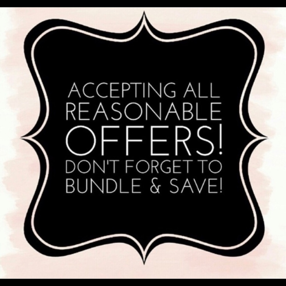 All reasonable offers will be considered